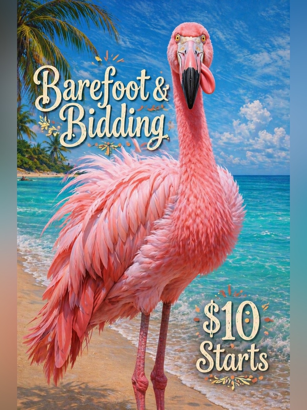 1-50 🩴 You won! barefoot &bidding 🩴 $10